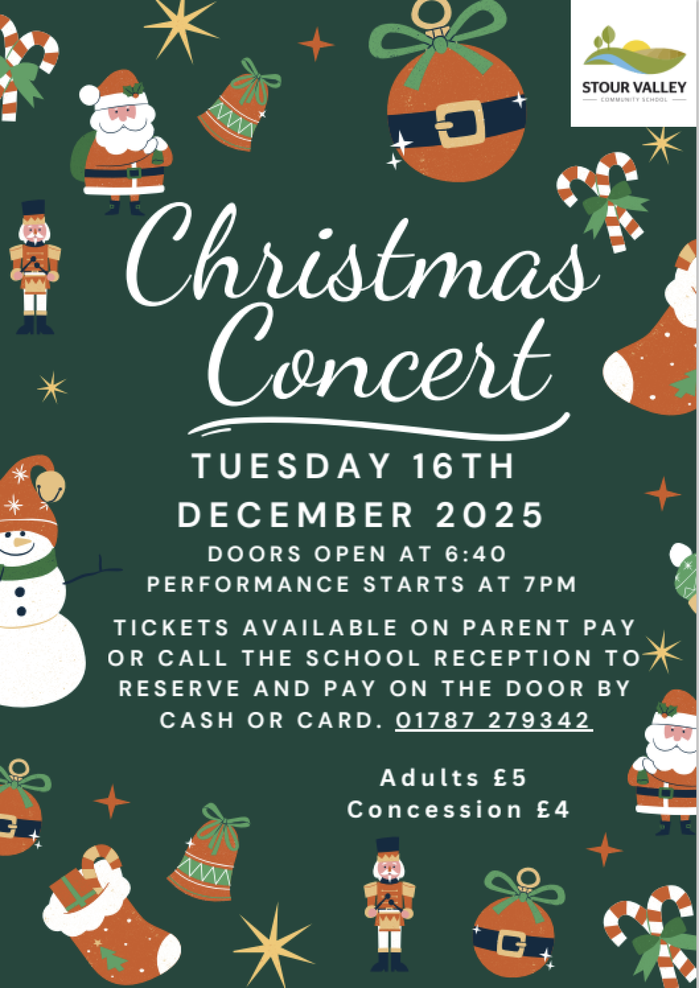 Stour Valley Christmas Concert – Join Us for a Festive Evening!