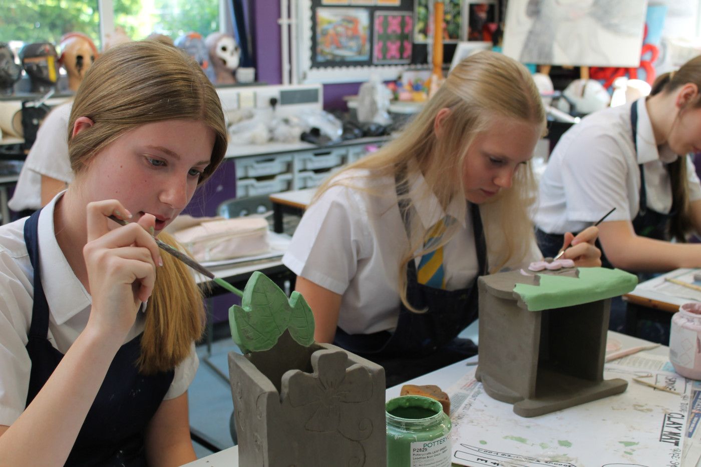 Year 9 Art Clay Creations