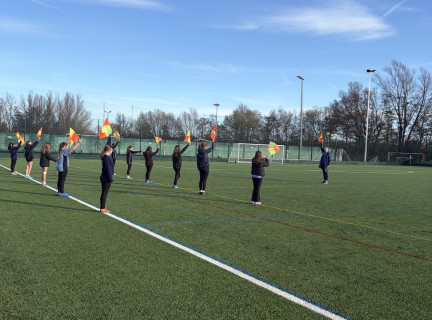 Girls Football Officiating at AFC Sudbury 
