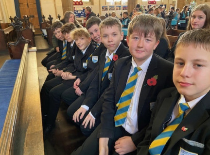 Remembrance Parade at Bury St Edmunds 