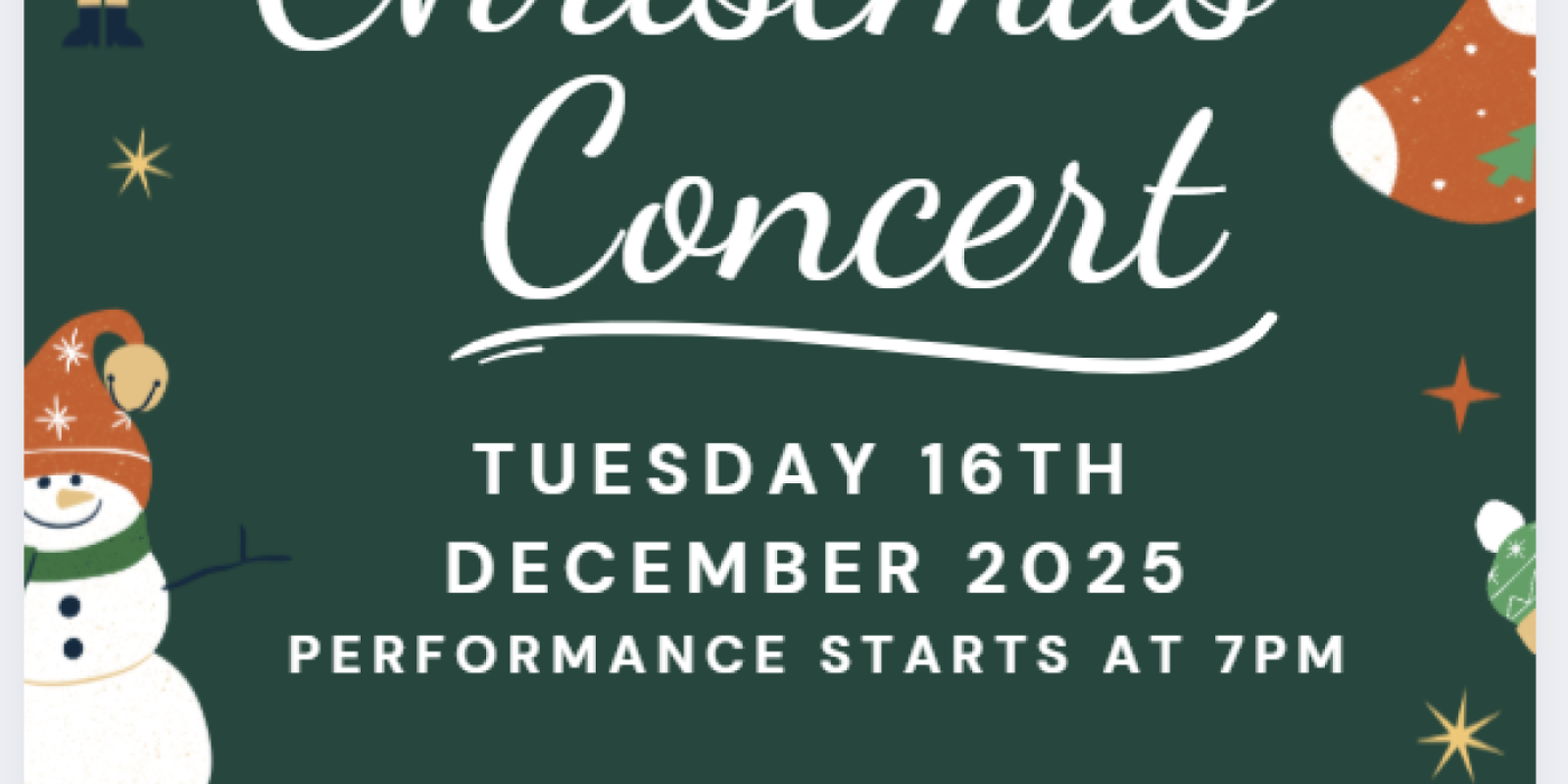 Stour Valley Christmas Concert – Join Us for a Festive Evening!