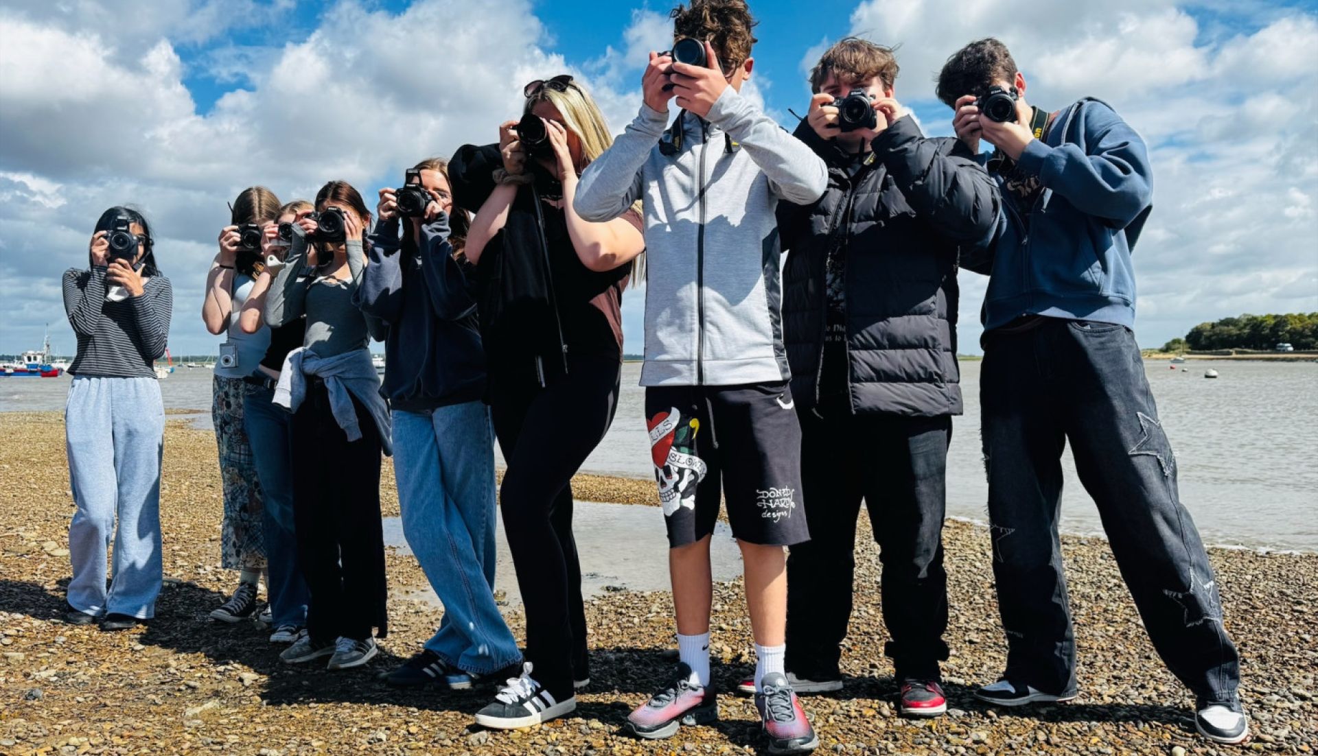 From Classroom to Coast: Year 10 Photography Trip to Felixstowe