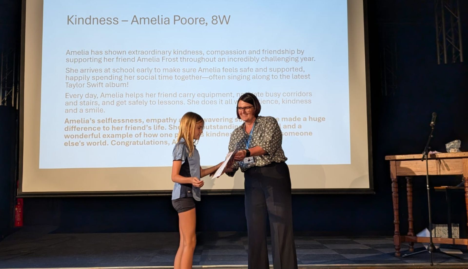 First Annual Headteacher Awards for School Values