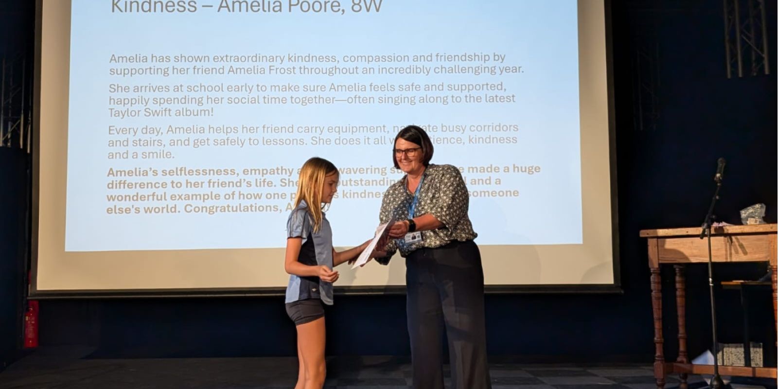 First Annual Headteacher Awards for School Values