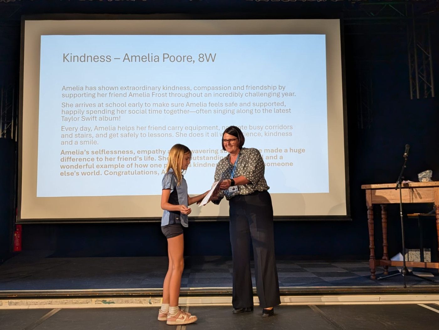 First Annual Headteacher Awards for School Values