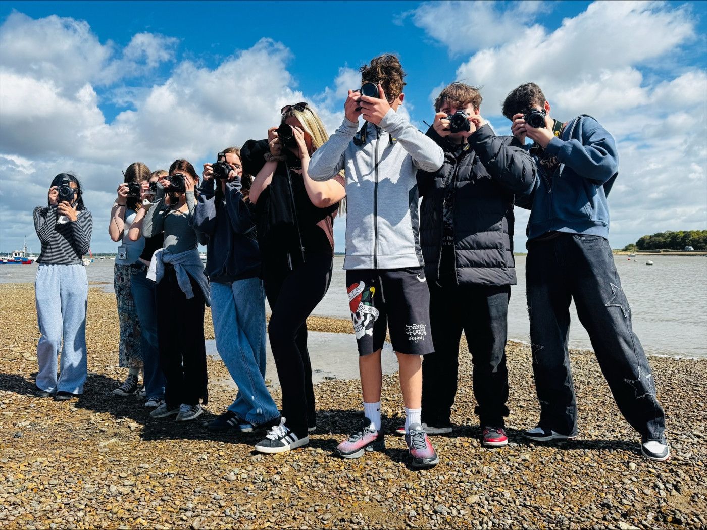 From Classroom to Coast: Year 10 Photography Trip to Felixstowe