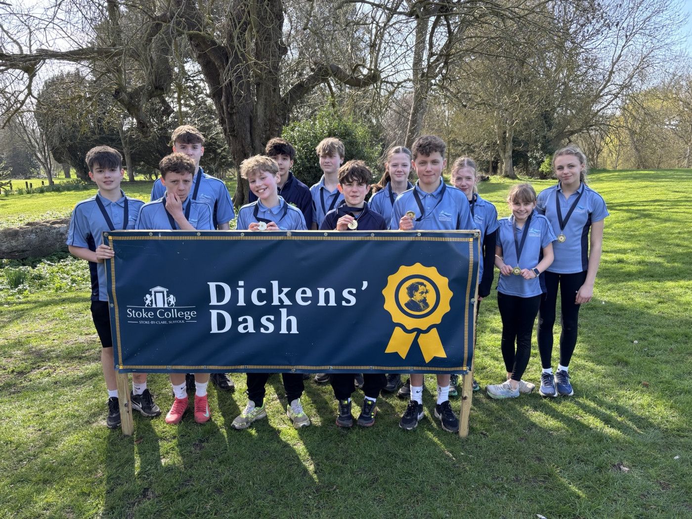 Double Victory at the Dickens' Dash!
