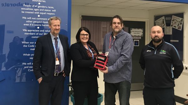 Harley Barfield Project Visit to Stour Valley Community School