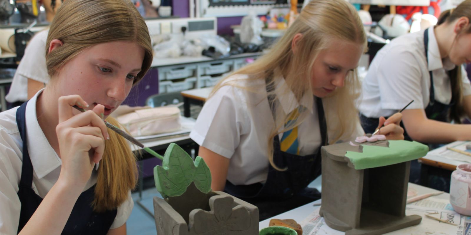 Year 9 Art Clay Creations