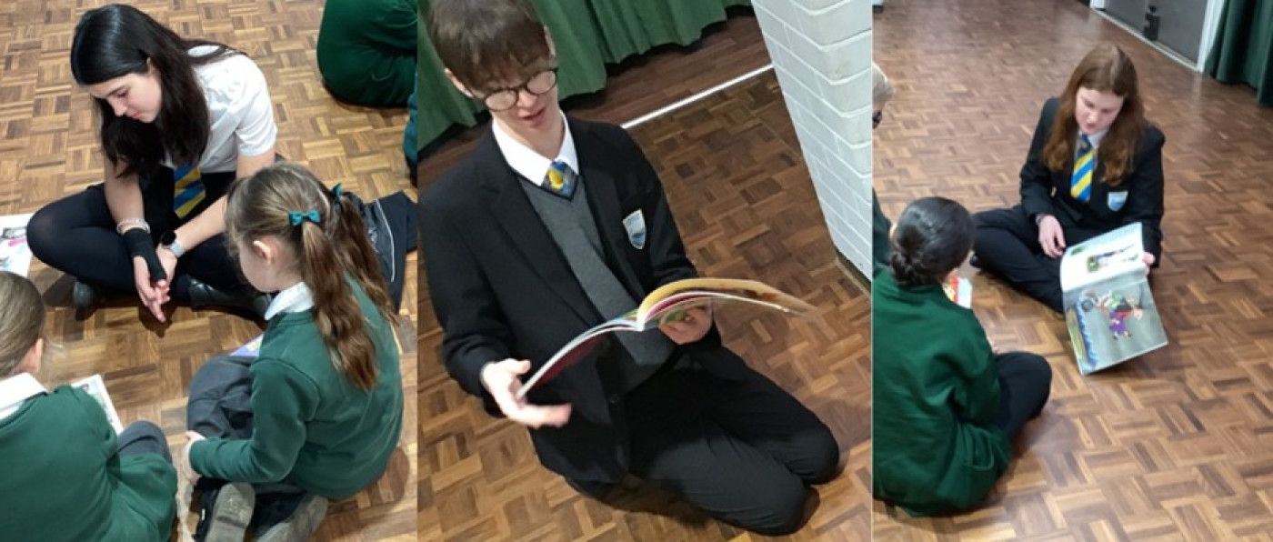 Year 9 Reading at Kedington Primary