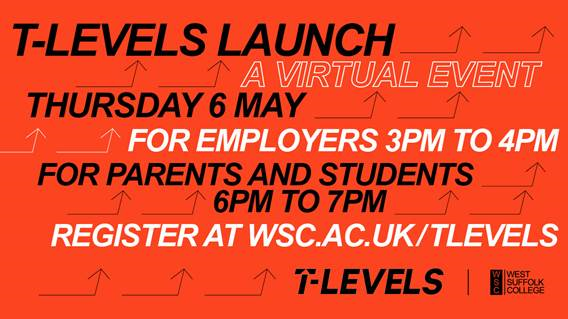 Invitation to T Level Launch